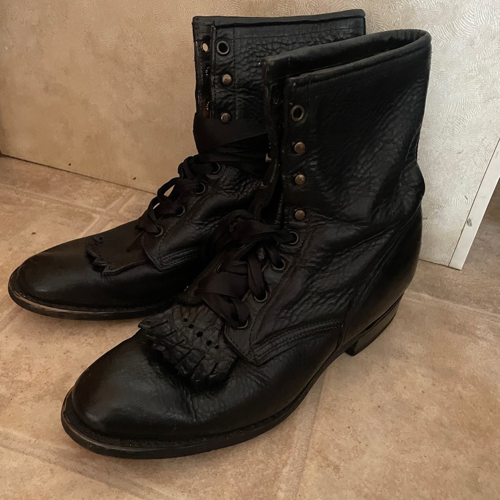 Vintage Leather Boots